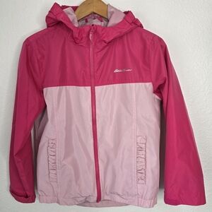 Eddie Bauer girl's lightweight jacket, Pink, Size M 10-12
